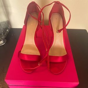ALDO HEELS - This item is gently used with minor signs of wear